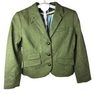 New Vintage Blazer L.L.Bean Wool Jacket Size 12